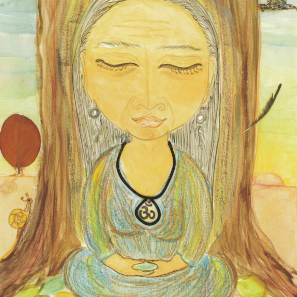 La Sabia Meditadora por Elena Caballero